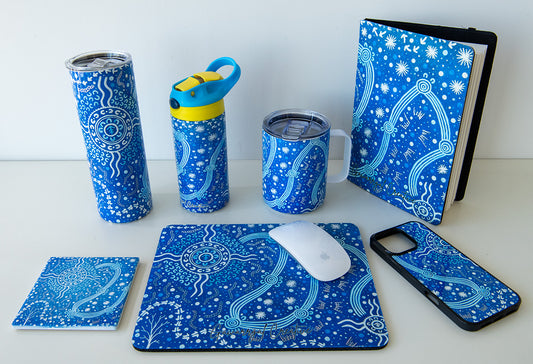 Mousepad, Kangaroo Soul, Blue