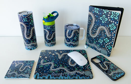 Mousepad, Seven Sisters, Dark Blue