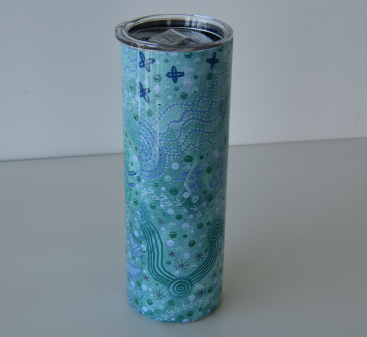 Water Bottle, Home, Green